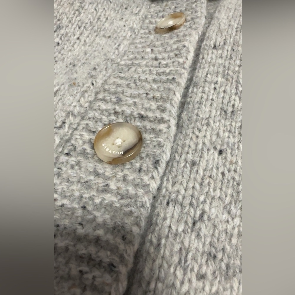Aritzia Wilfred Free Backyard Cardigan | Heather Grey - Picture 11 of 12